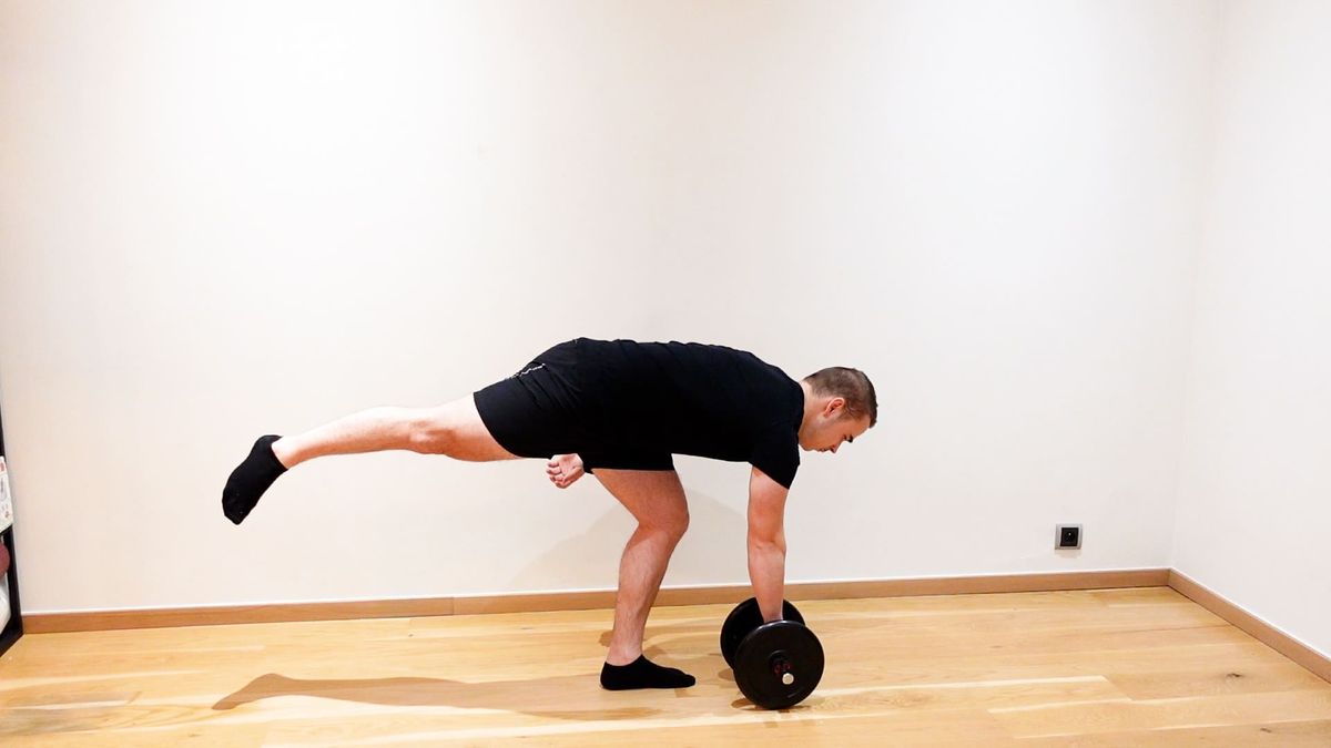 Eccentric Hamstring Strengthening With Weight & 90° Hip Flexion