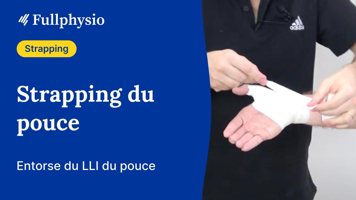 Strapping du pouce