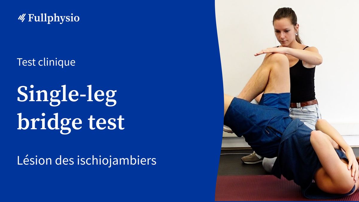 Single-leg bridge test