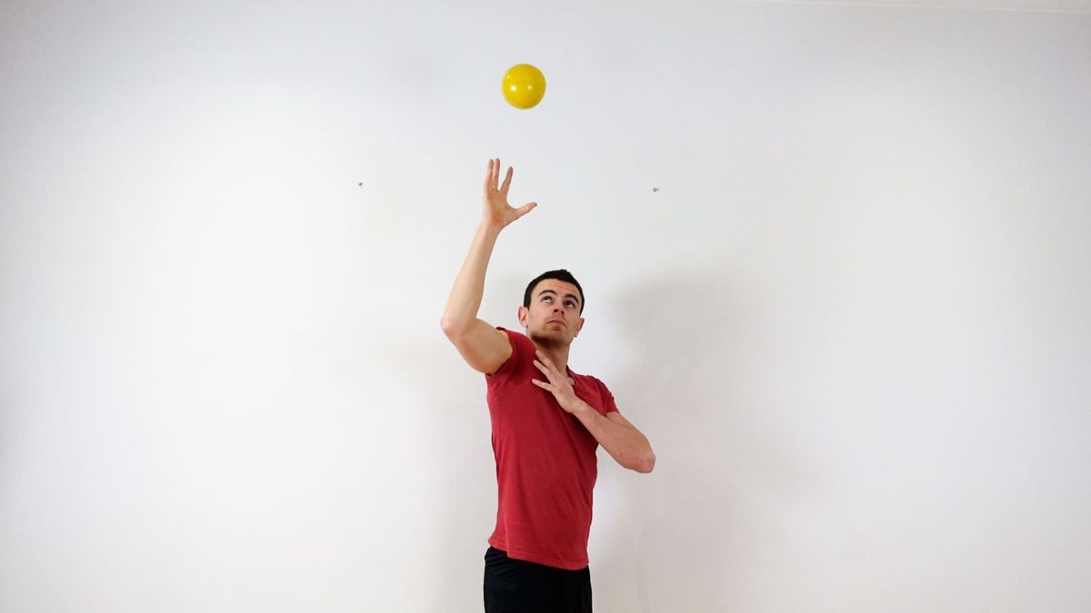 Weighted Ball Throw in External Rotation