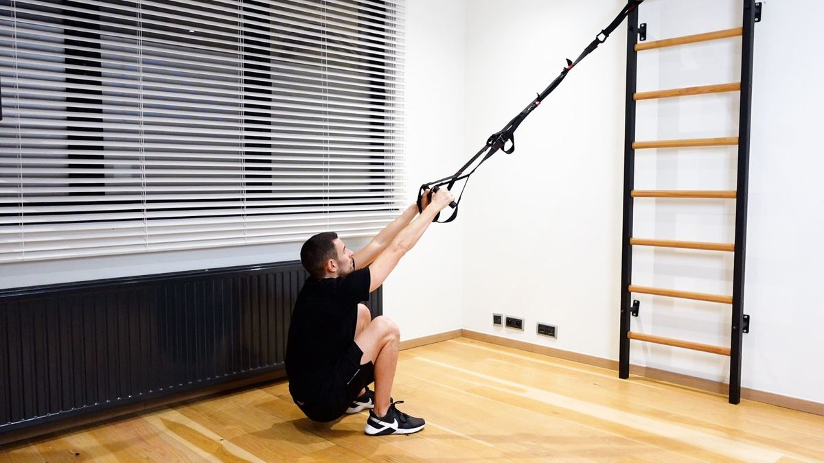Deep Squat With TRX