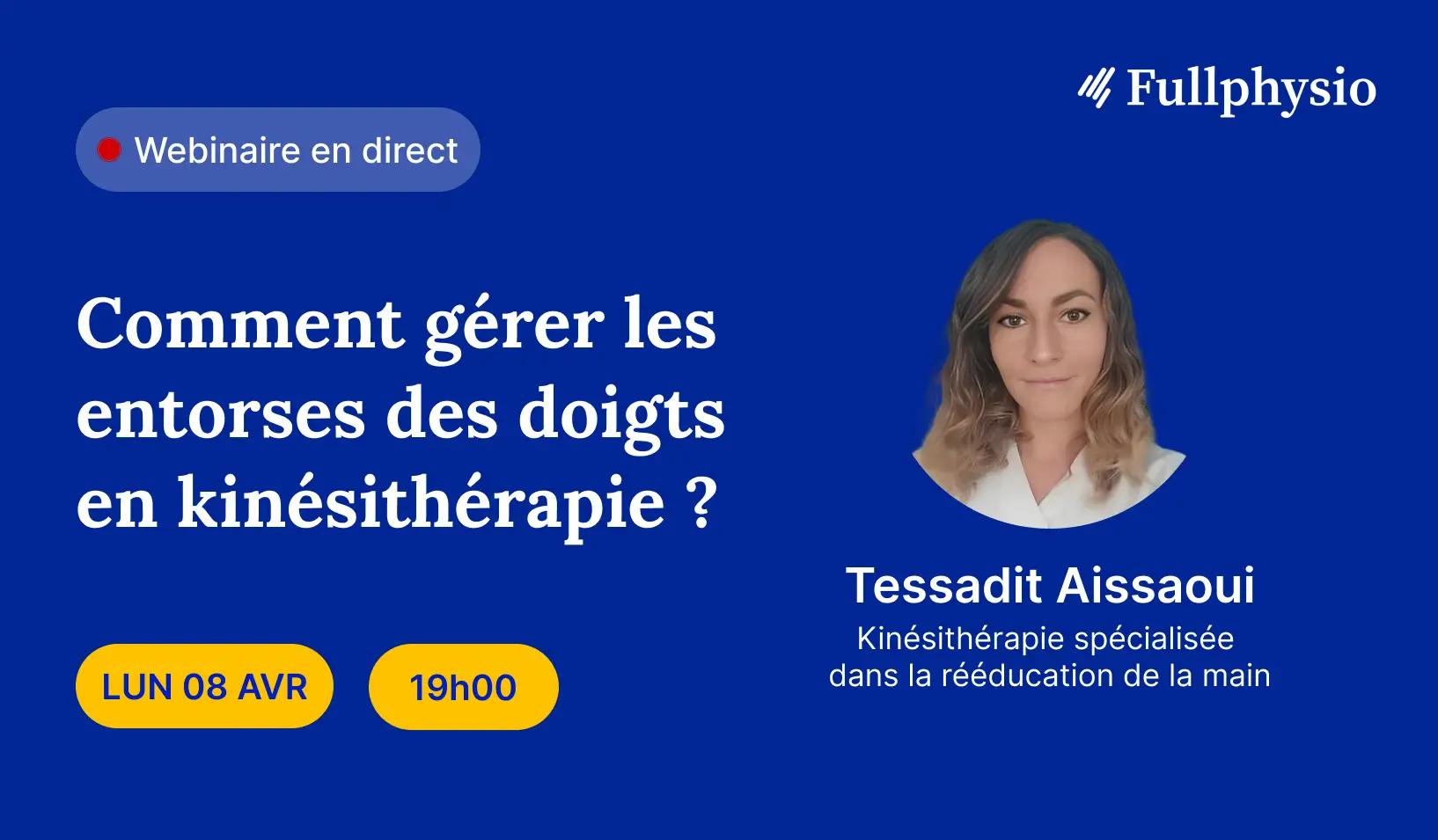 Comment gérer les entorses des doigts en kinésithérapie ?