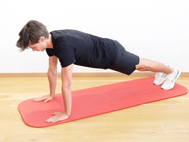 Gainage dynamique, vue 1
