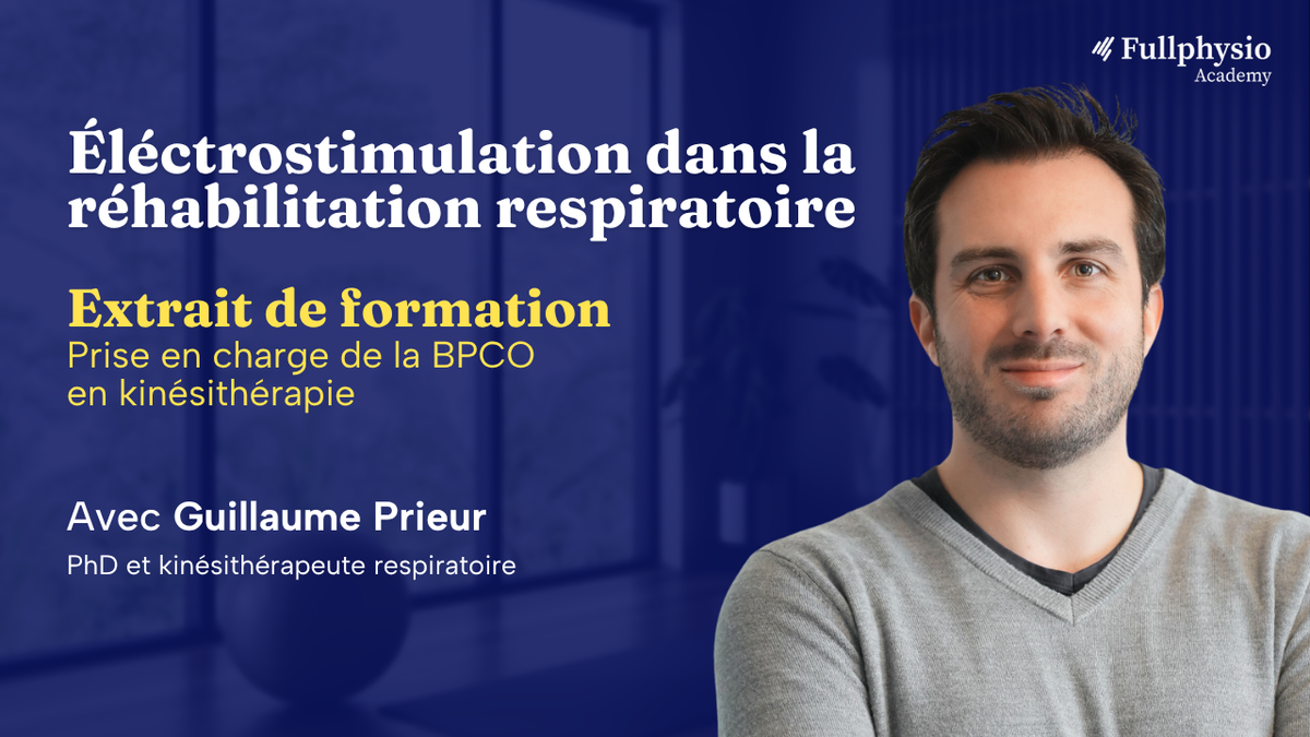 Éléctrostimulation dans la réhabilitation respiratoire