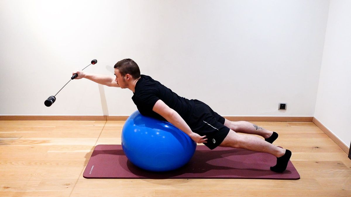 Lower Back Extensor Strengthening With Oscillating Bar