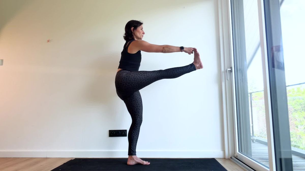Standing Hand-to-Big-Toe Pose