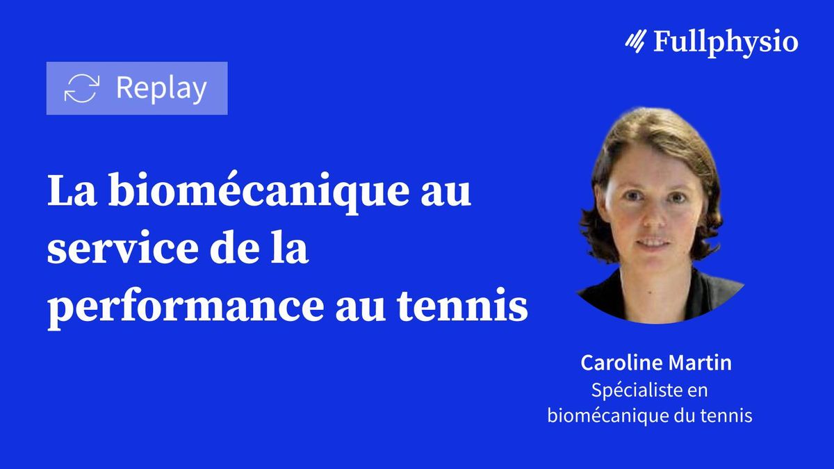 La biomécanique au service de la performance au tennis