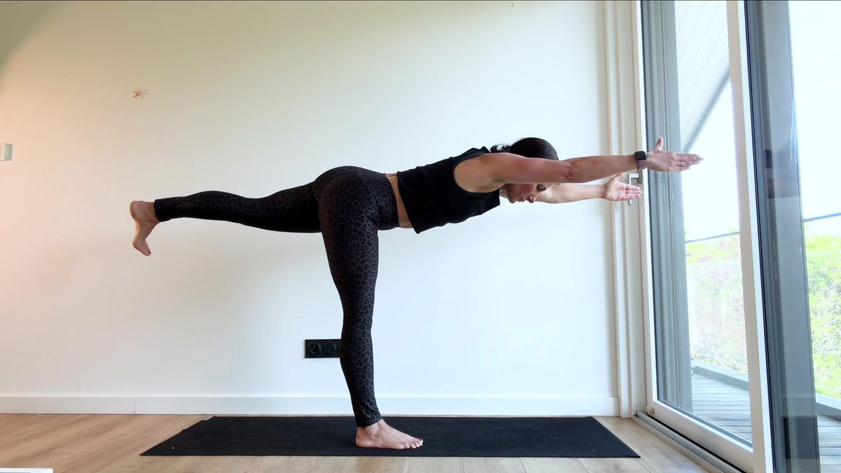 Advanced Warrior Pose ("Virabhadrasana III")