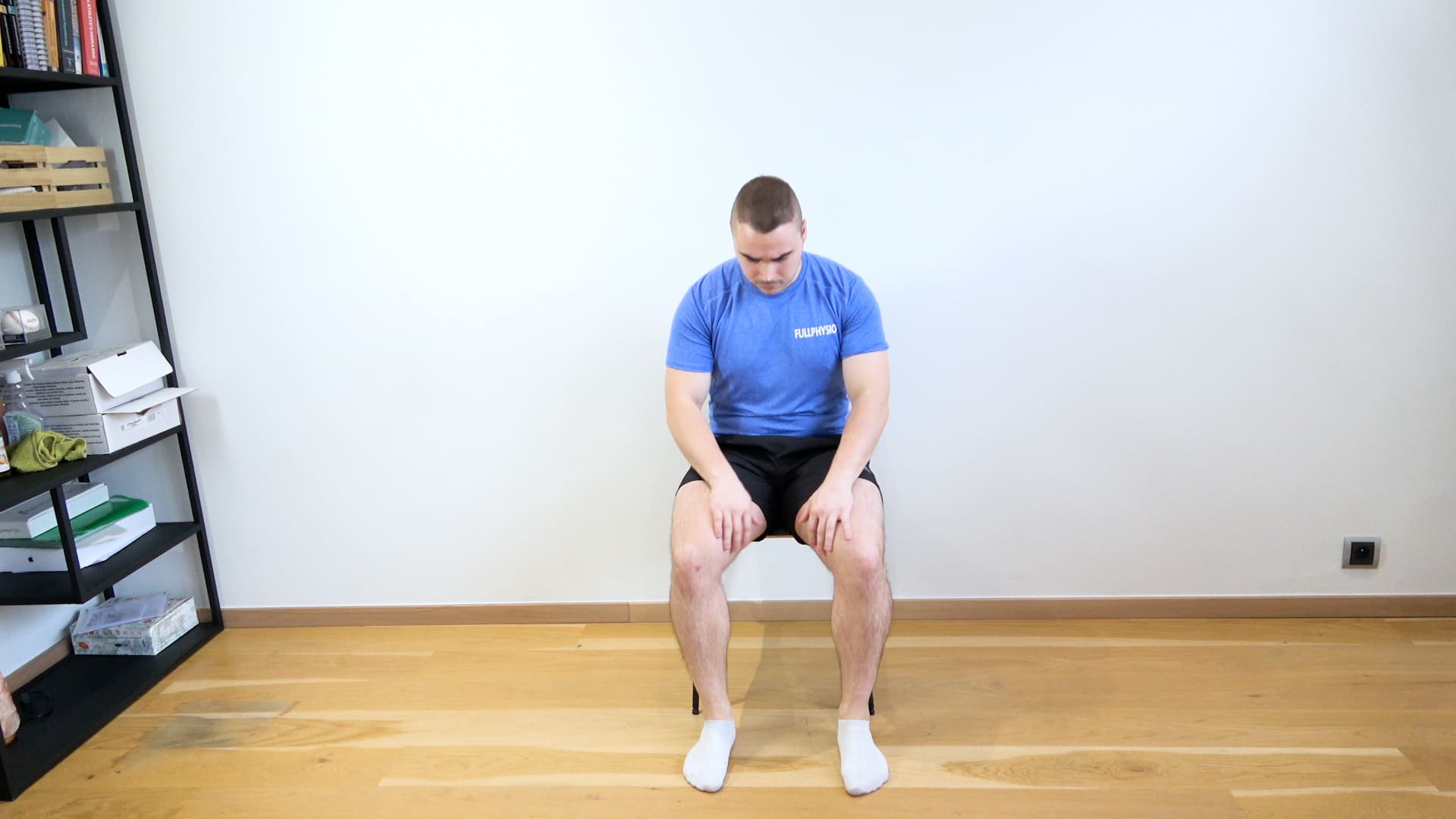 Adductor Self-Stretching, view 1