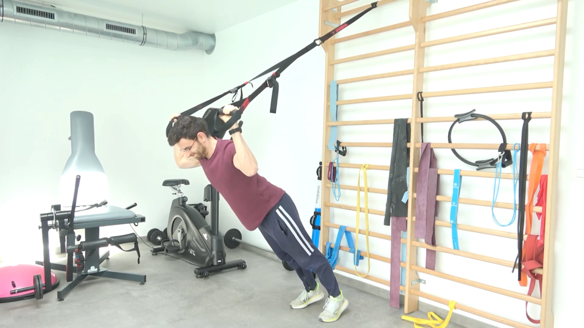 Stabilité épaule RE avec TRX
