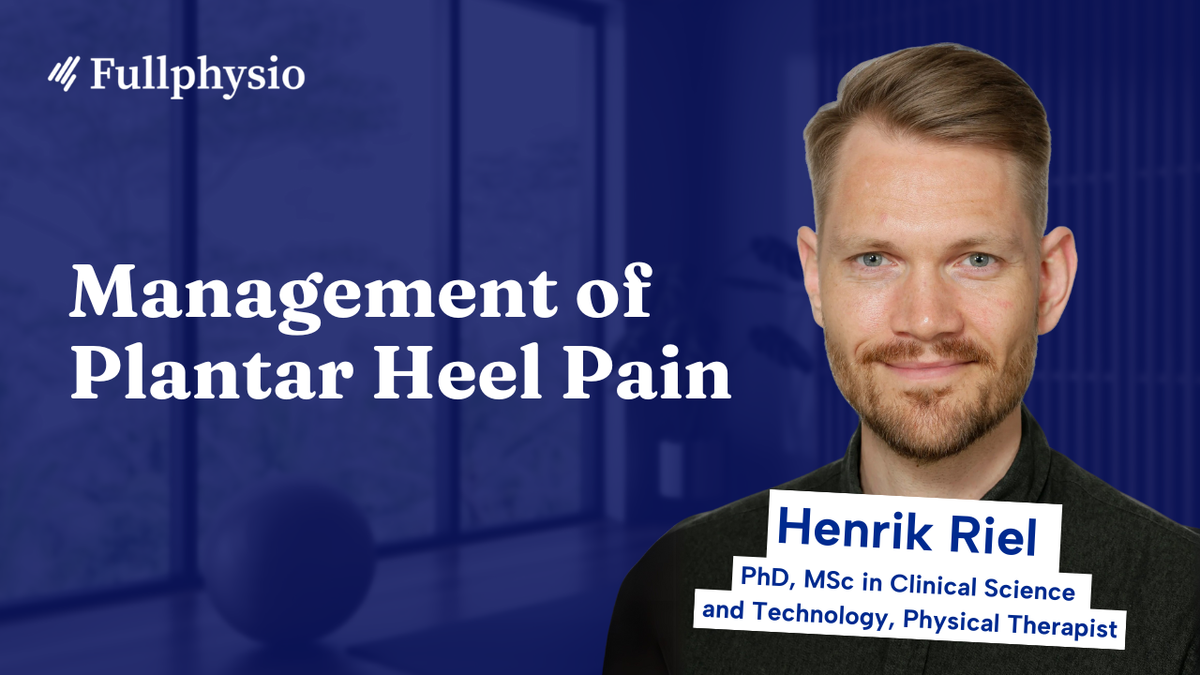 Management of Plantar Heel Pain