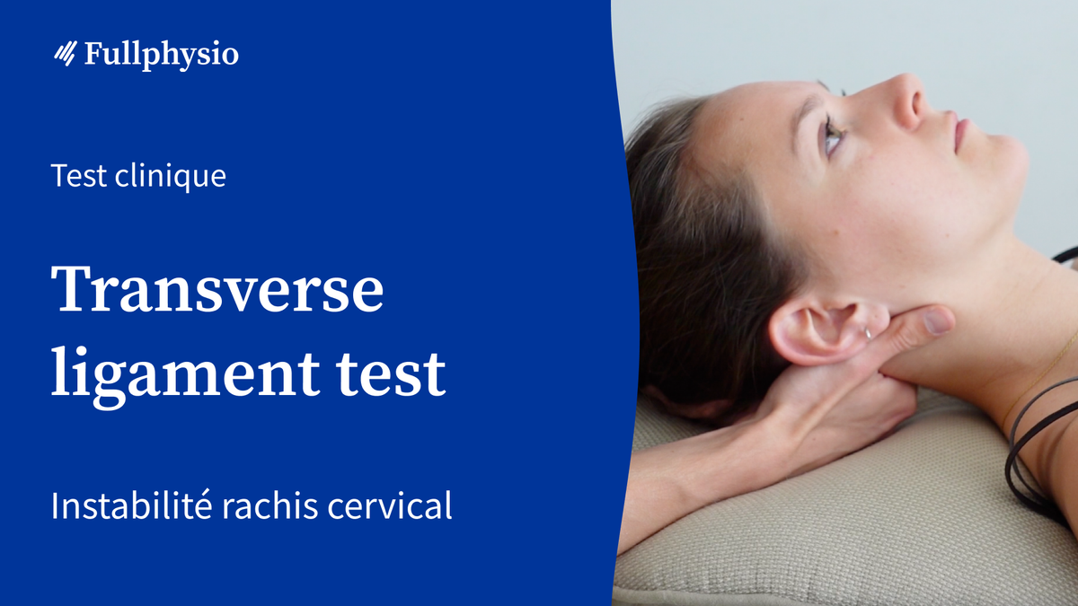 Transverse ligament test