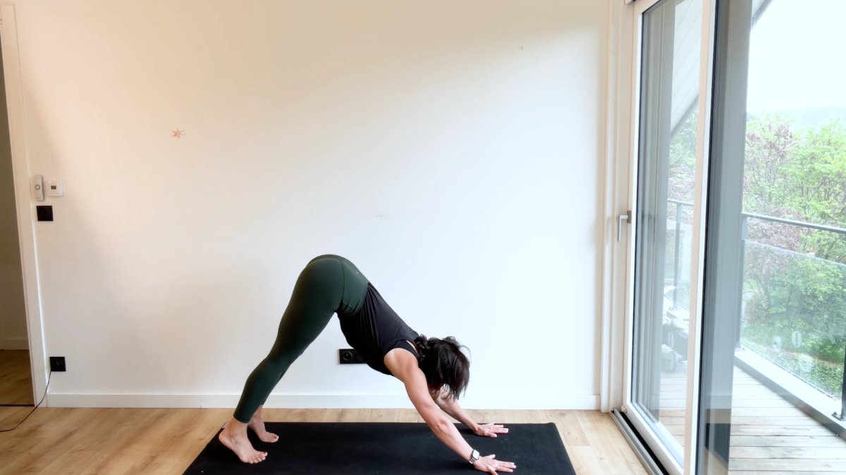Push-Up-Free Sun Salutation