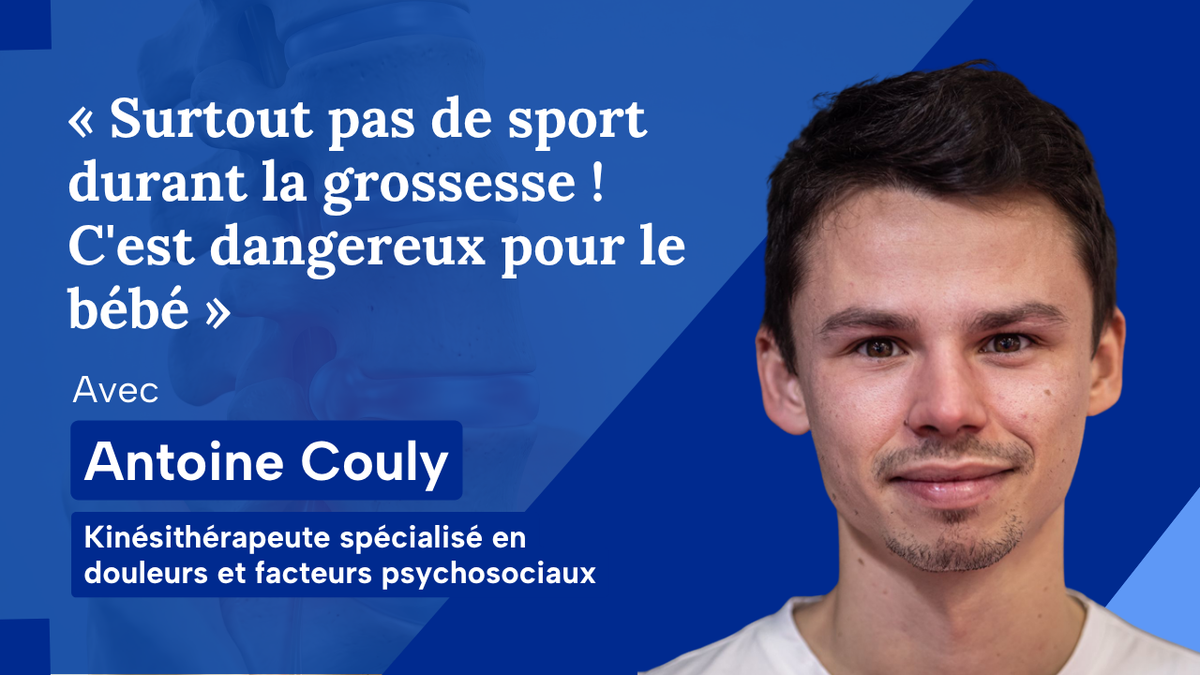 « Surtout pas de sport durant la grossesse ! C'est dangereux pour le bébé »
