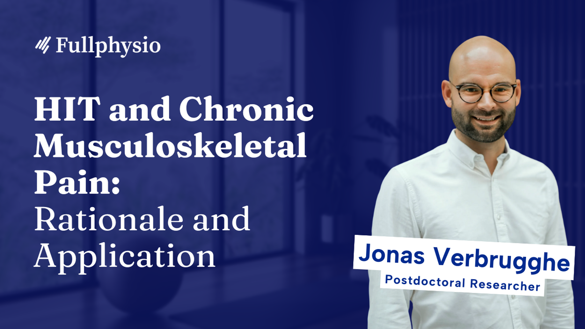 HIT and Chronic Musculoskeletal Pain: Rationale and Application