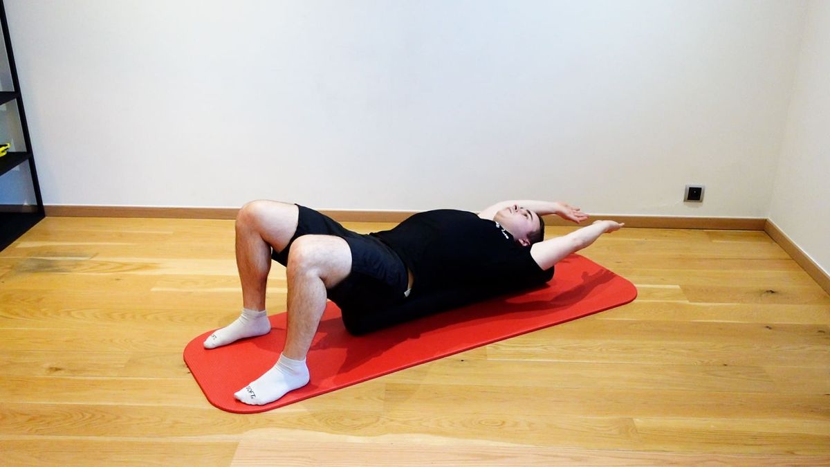 Lower Back Stabilization With Thoracic Opening