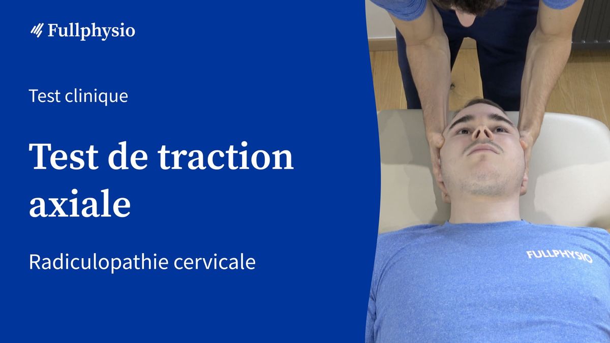 Test de traction axiale