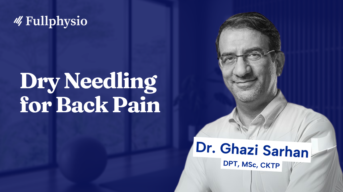 Dry Needling for Back Pain