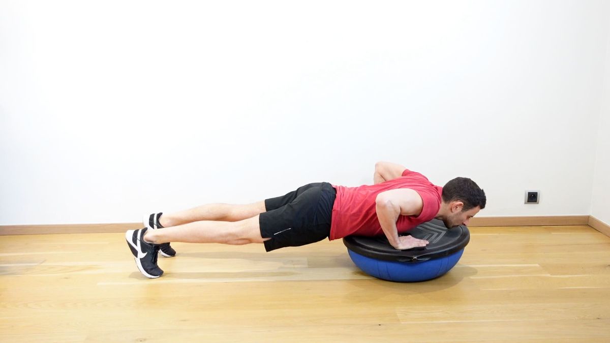 Push-Up on Bosu