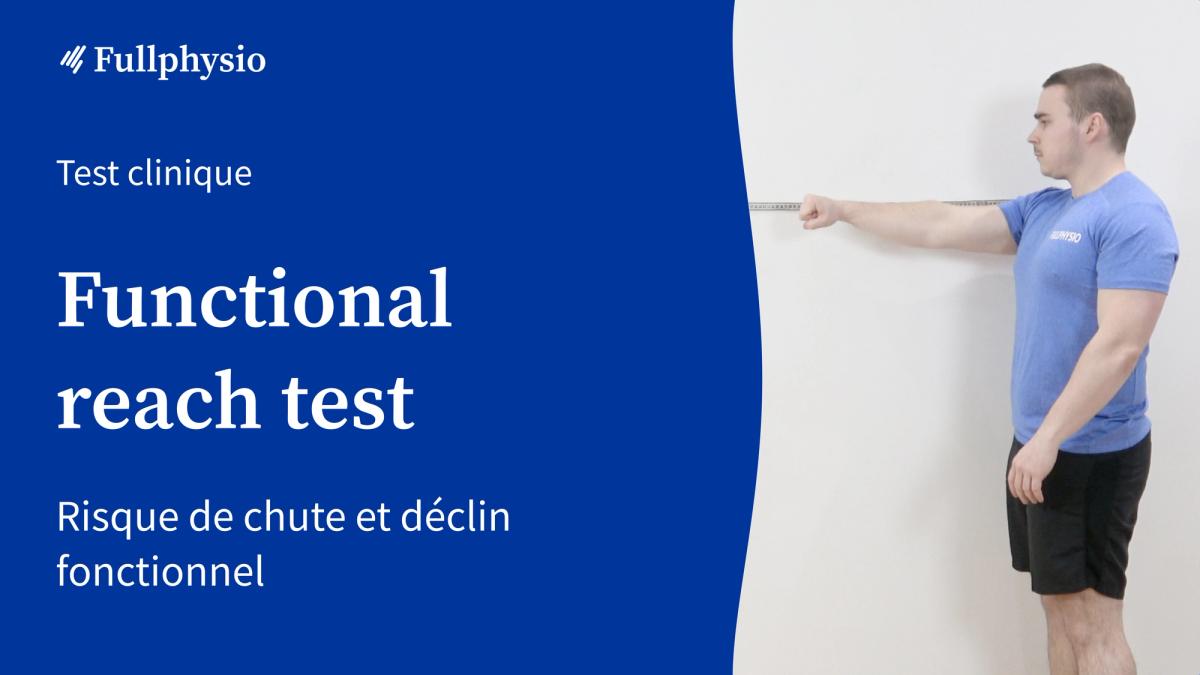Functional reach test