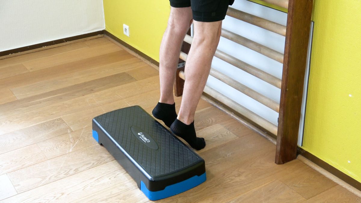 Mise en charges sur pointes des pieds