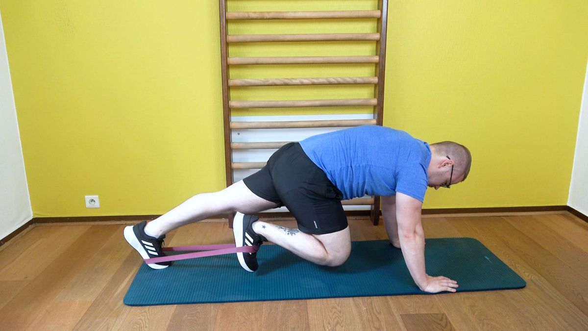 Mountain Climber With Resisted Hip Flexion