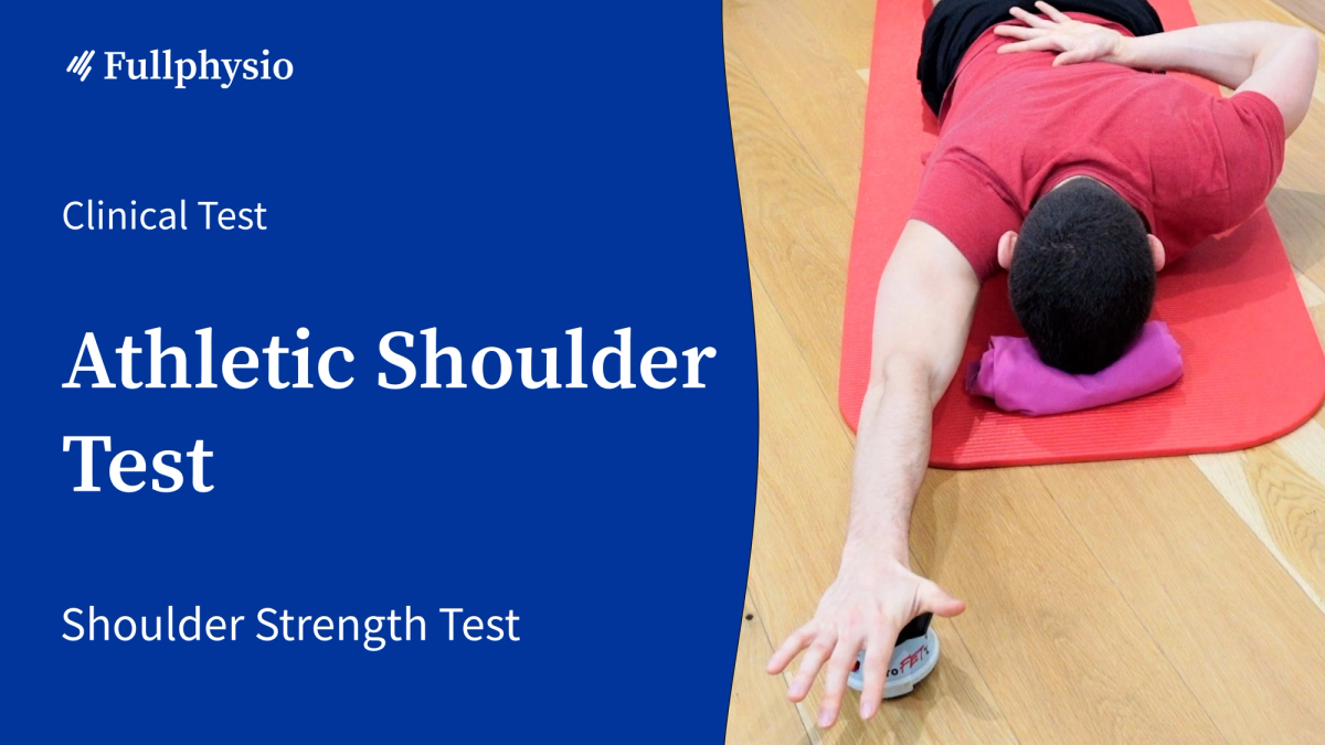 Athletic Shoulder Test (AST)