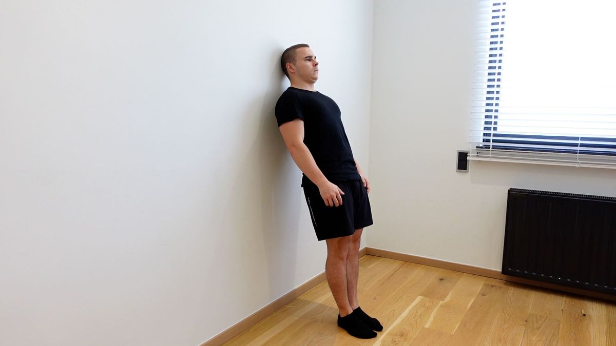 Plank in Neck Retraction Position