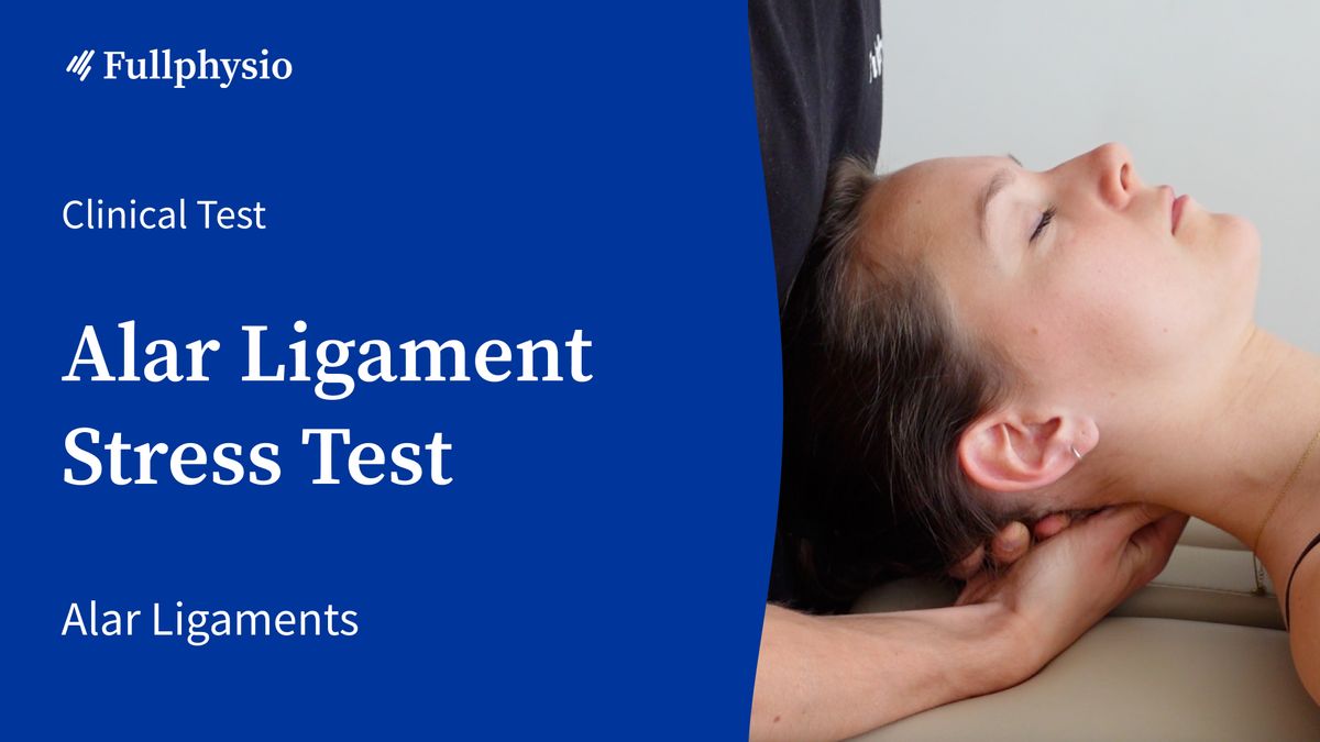 Alar Ligament Stress Test