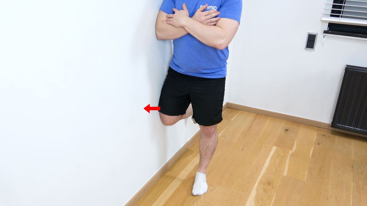 Isometric Hip Abduction Against Wall