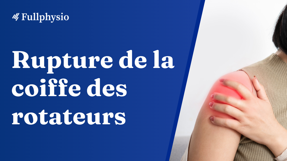Rupture de la coiffe des rotateurs (non opérée)