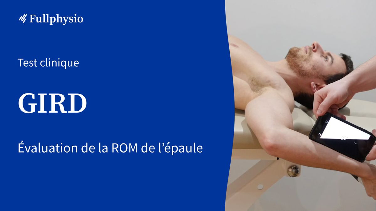 Glenohumeral internal rotation deficit (GIRD)