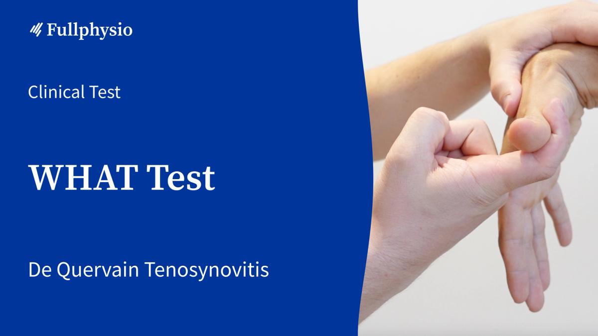 WHAT Test
