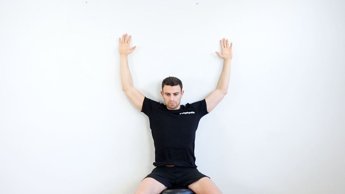 Active Shoulder Abduction Mobilization Against Wall