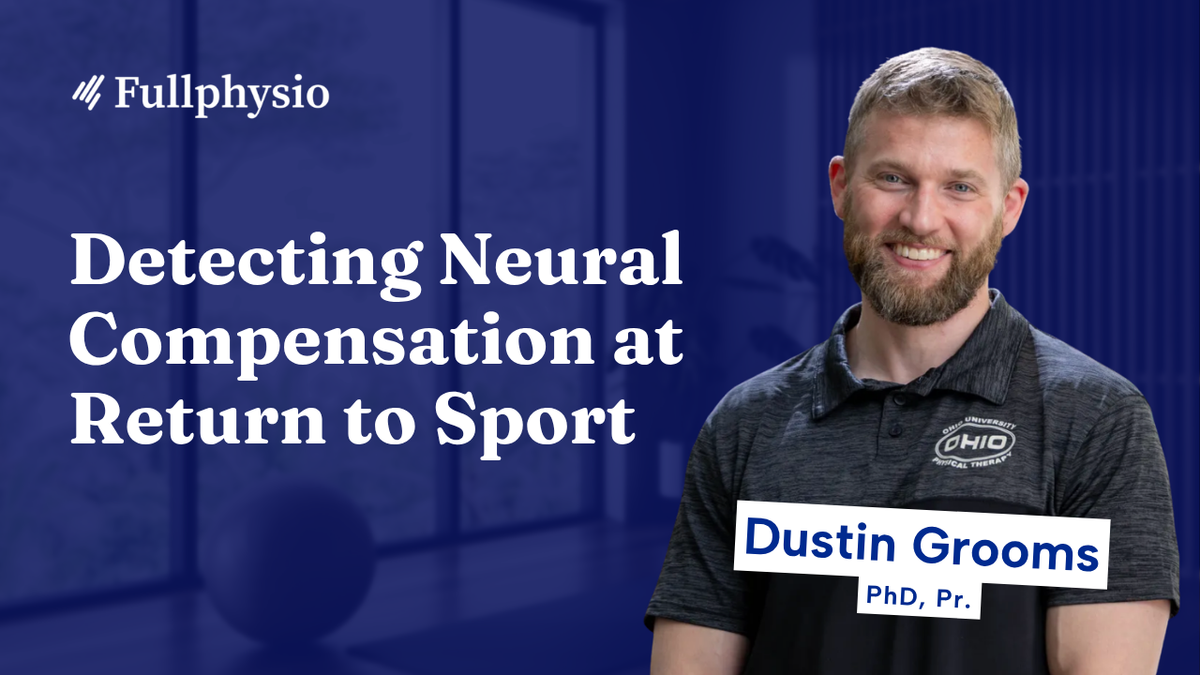 Detecting Neural Compensation at Return to Sport