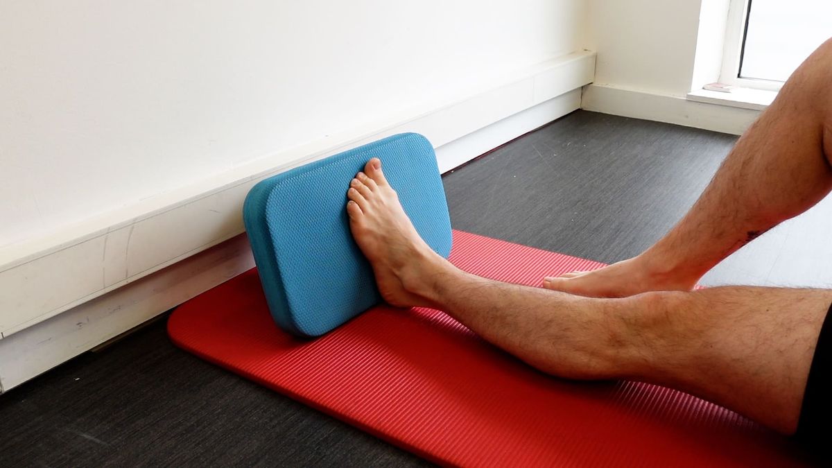 Renforcement flexion plantaire isométrique