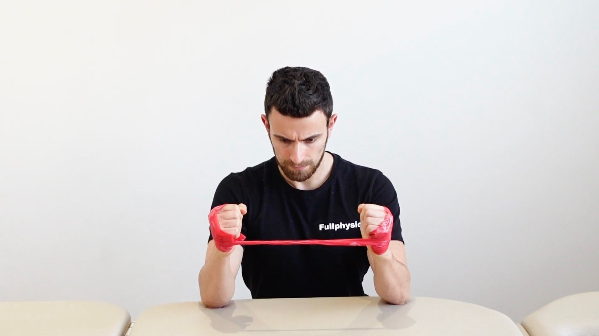 Renforcement RE avec élastique, vue 1