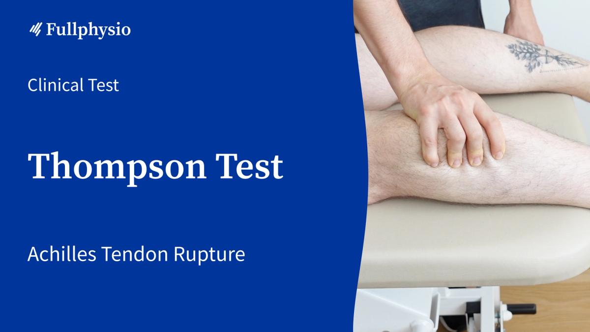 Thompson Test