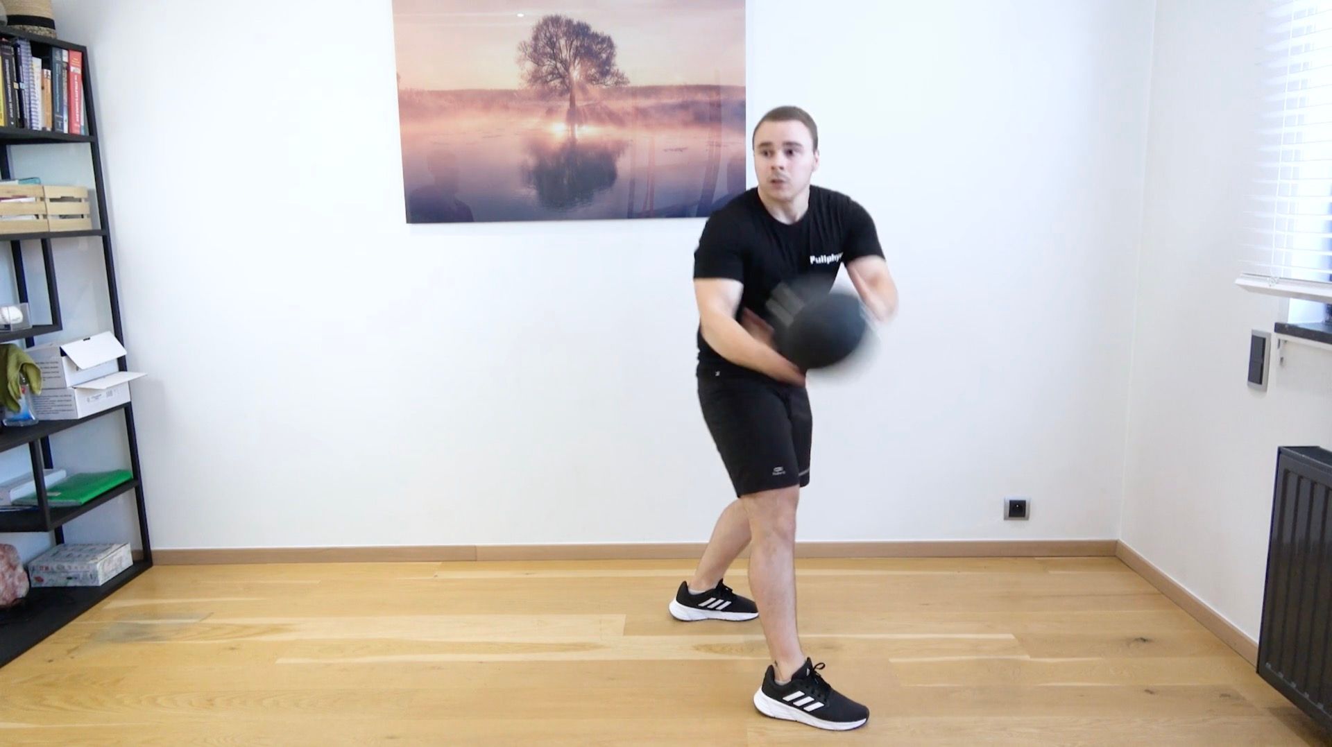 Rugby Passes With Medicine Ball