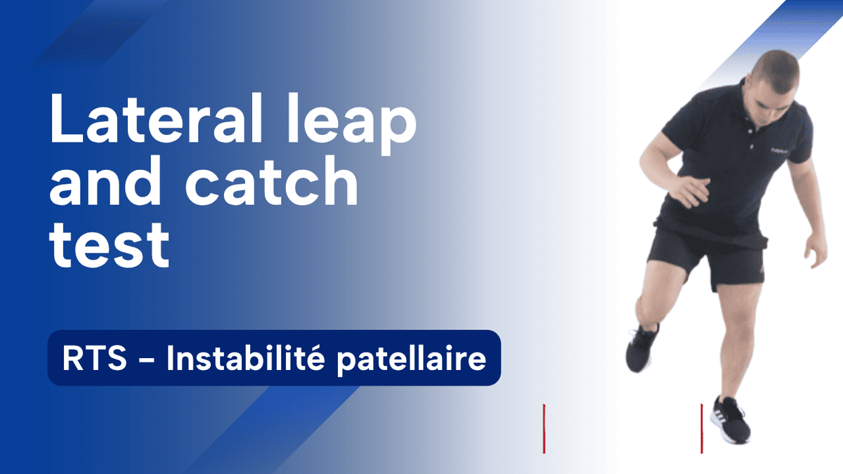 Lateral leap and catch test