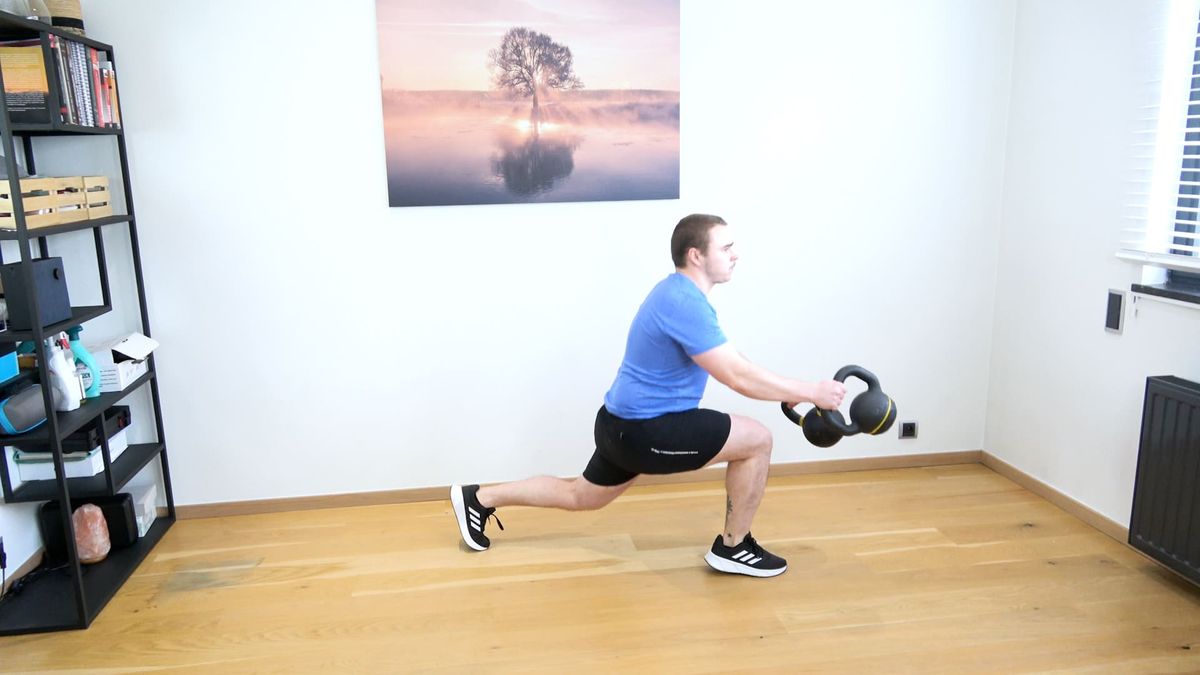 Deceleration Exercise With Kettlebell