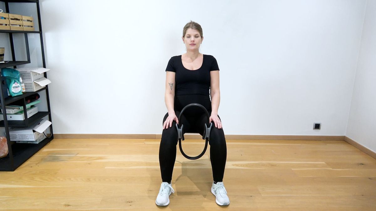 Adduction With Pilates Ring