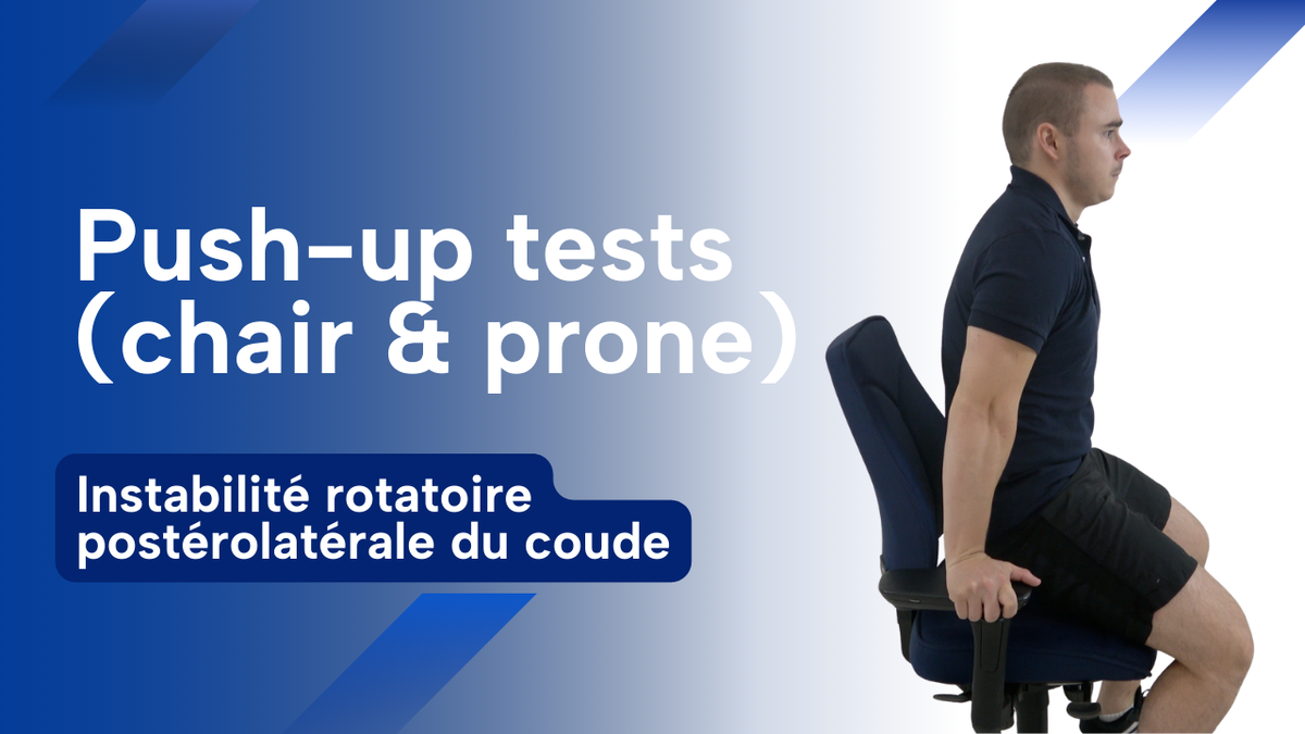 Push-up tests (chair & prone)