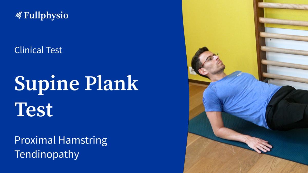 Supine Plank Test