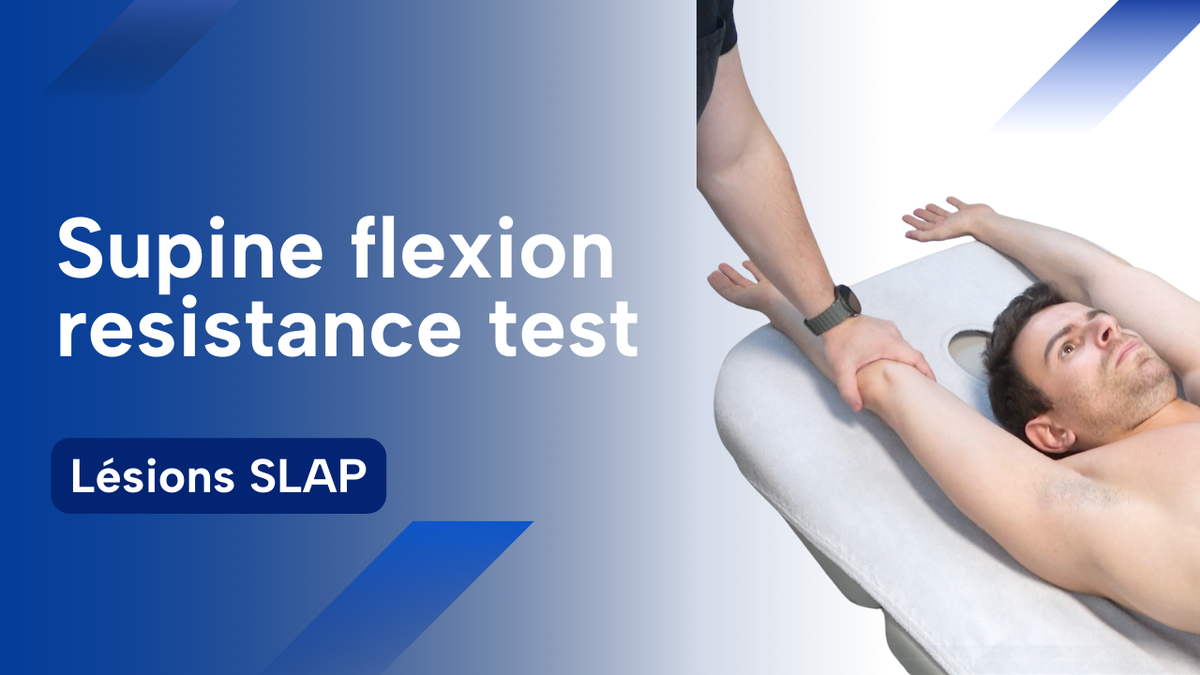 Supine flexion resistance test