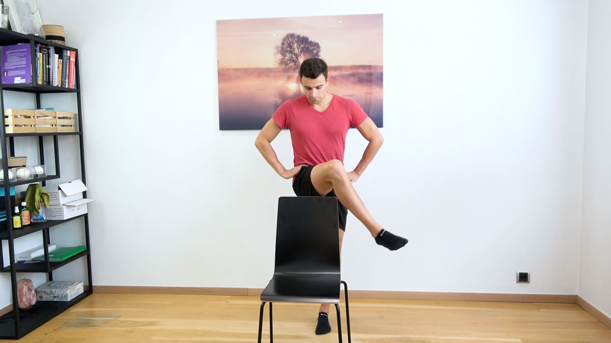 Active Hip Rotation Mobilization