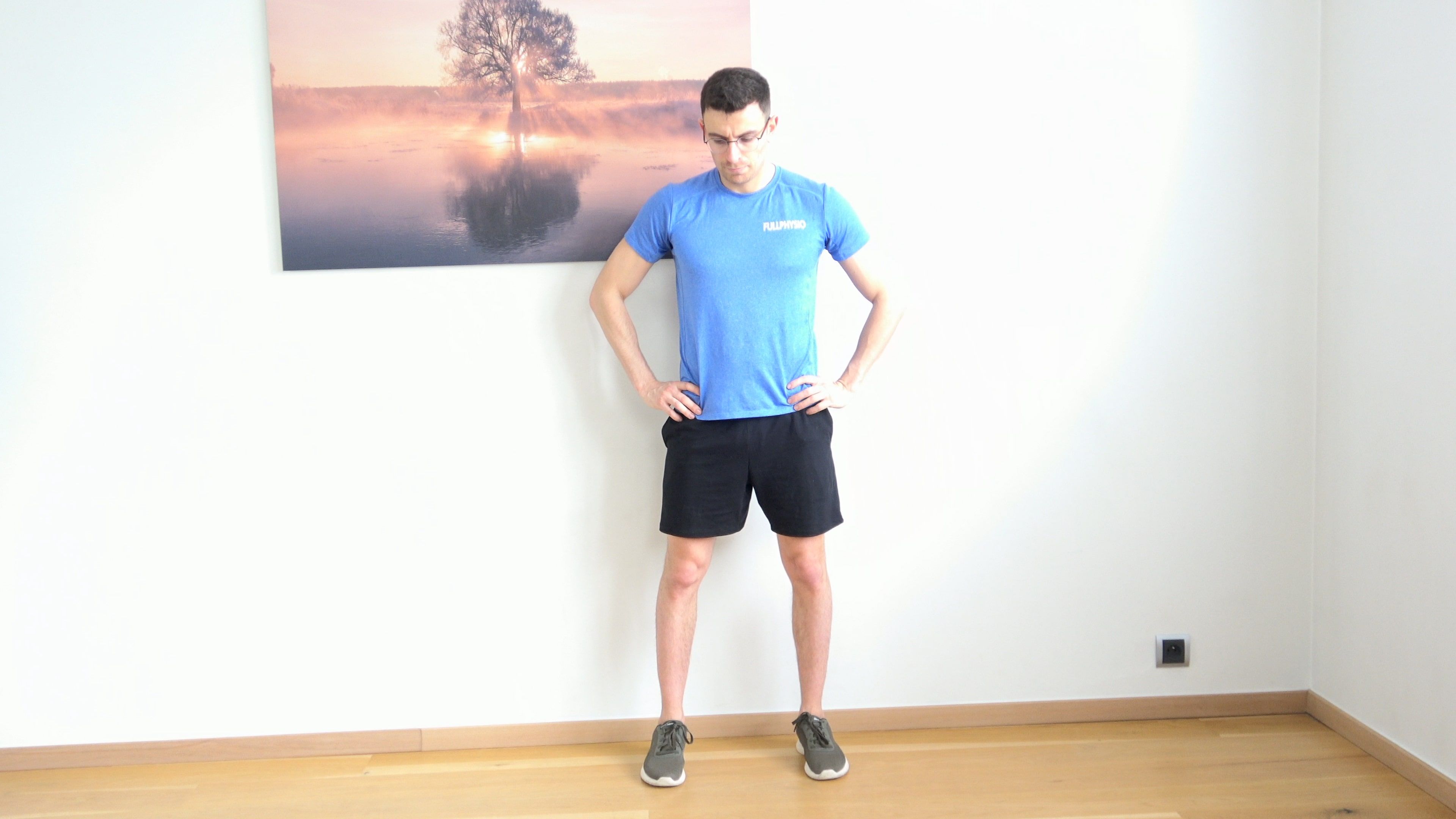 Single-Leg Partial Support, view 1