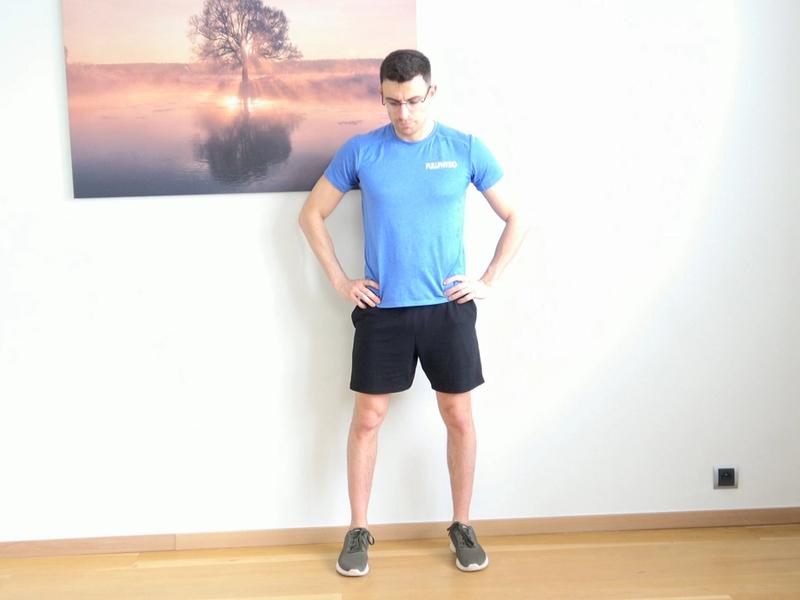 Single-Leg Partial Support, view 1