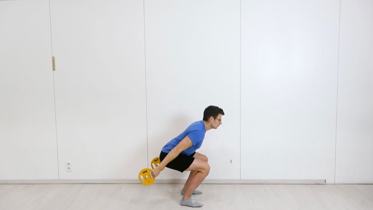 Shoulder Raise With Swing and Overhead Press