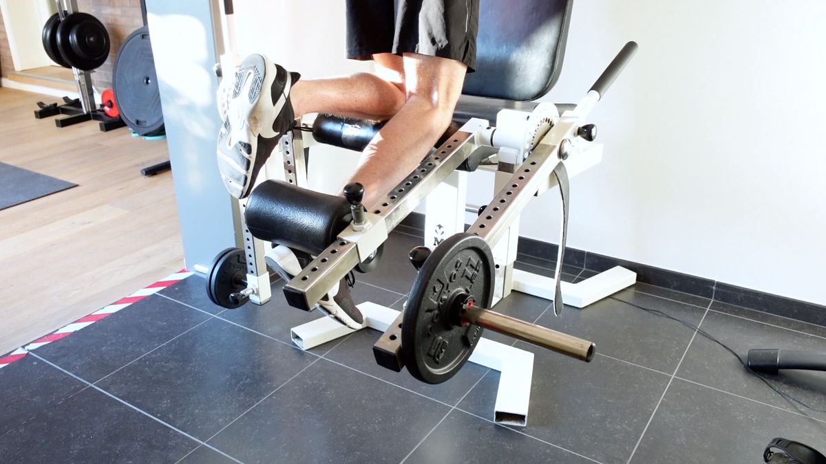 Leg curl faible amplitude